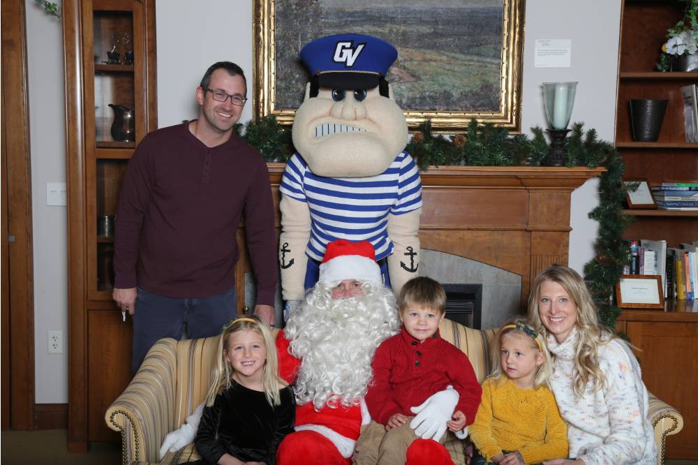 Louie and santa with family 12